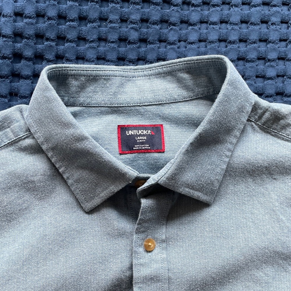 UNTUCKit Large Slim Fit Button-Down Shirt